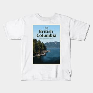 Visit British Columbia Kids T-Shirt